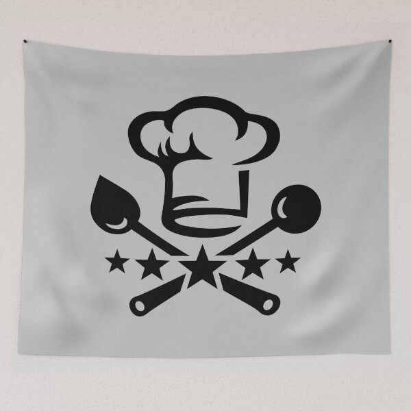 Item preview, Chef, head chef, chef cook, cook hat, cooking, kitchen, hotel, restaurant designed and sold by boom-art.