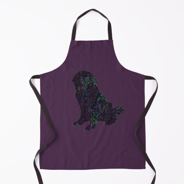 Item preview, Newfoundland Dog Purple Blue Crystal designed and sold by Moonyflower.