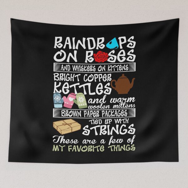 Item preview, Raindrops On Roses Whiskers Kittens Favorite Thing designed and sold by Charles Brian.