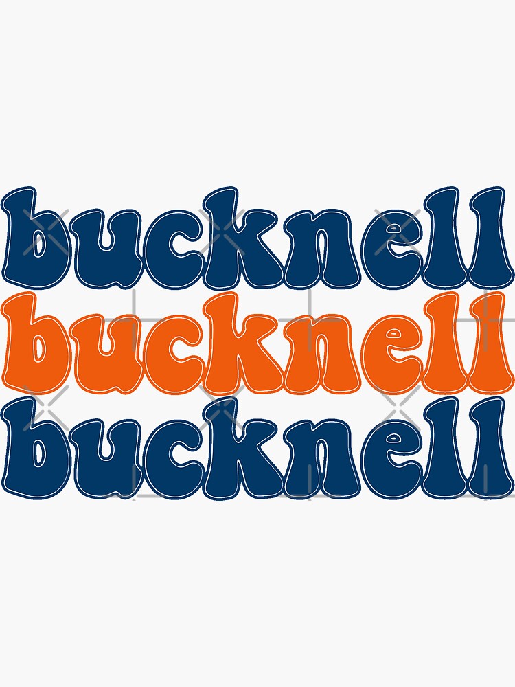 Triple Bucknell Sticker For Sale By Alisam19 Redbubble