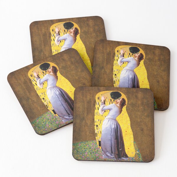 Item preview, the kiss hayez and klimt revisited designed and sold by exceedthedose.