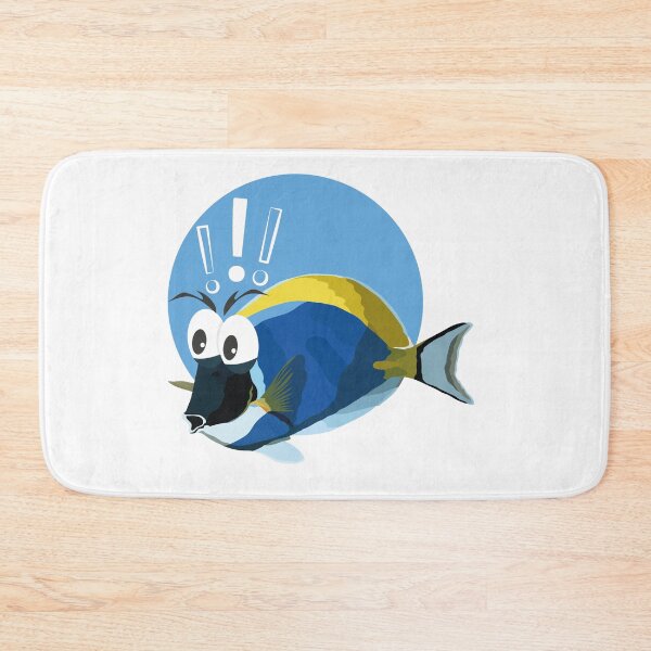 Item preview, Emotional Ocean - Shocked Surgeonfish designed and sold by freshnsalty.