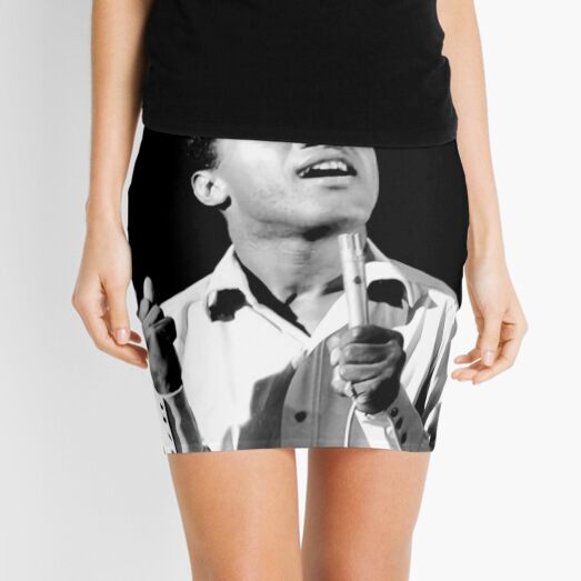 Sam Cooke Old Potrait Mini Skirt