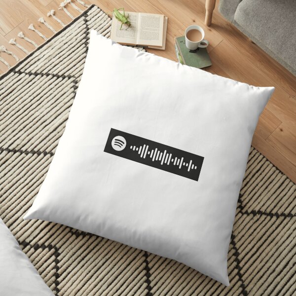 A Rush Of Blood To The Head By Coldplay Spotify Codes Floor Pillow By Filastrocca Redbubble