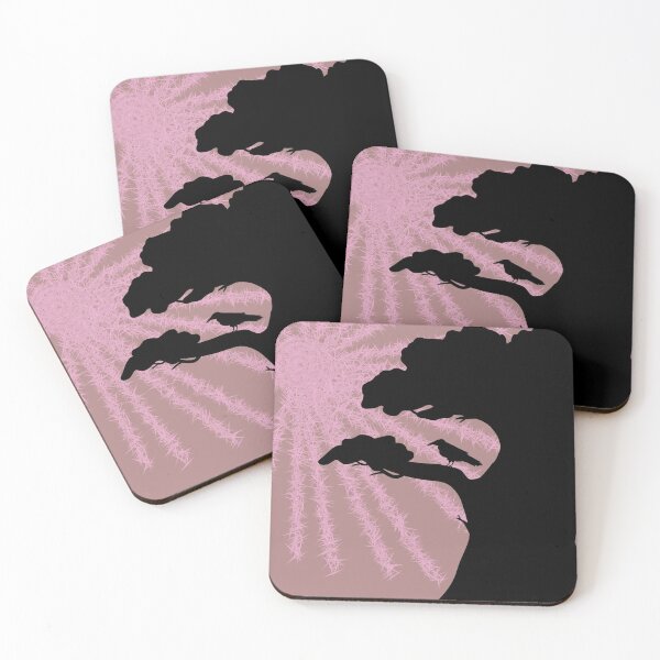 Item preview, Raven in Winter Sun Ice Pink designed and sold by VazMasDesign.