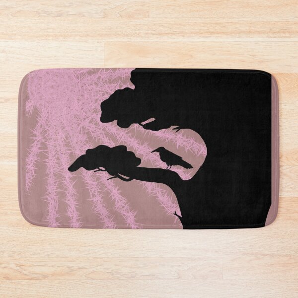 Item preview, Raven in Winter Sun Ice Pink designed and sold by VazMasDesign.