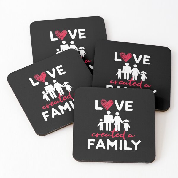 Item preview, Love Created A Family Mama Papa Child Family designed and sold by DoSt-997.