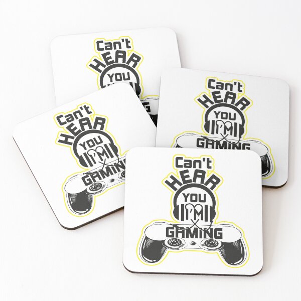 Item preview, Can't Hear You I'm Gaming designed and sold by ADAMYASS.