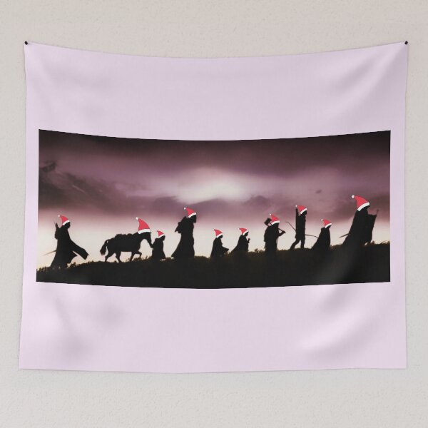 Item preview, The Fellowship of the Ring - Santa Edition designed and sold by aalkahalah.