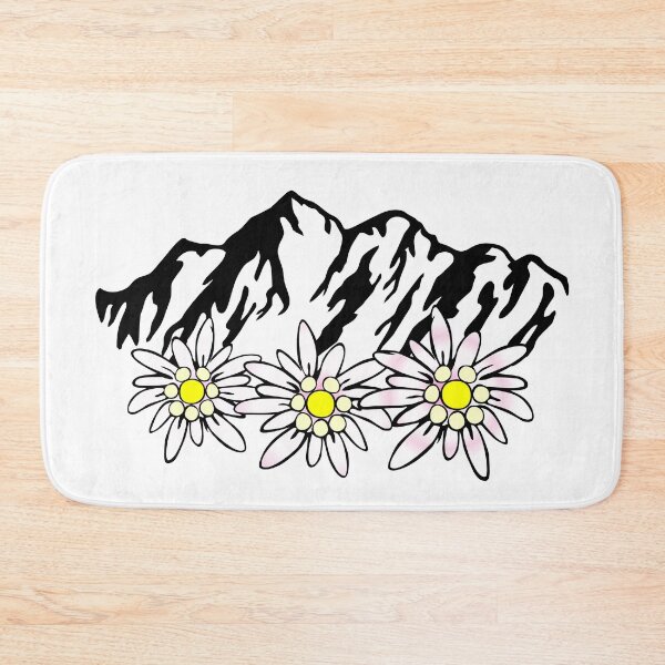 Item preview, Mountains, mountain, alpine flower designed and sold by claudiasartwork.