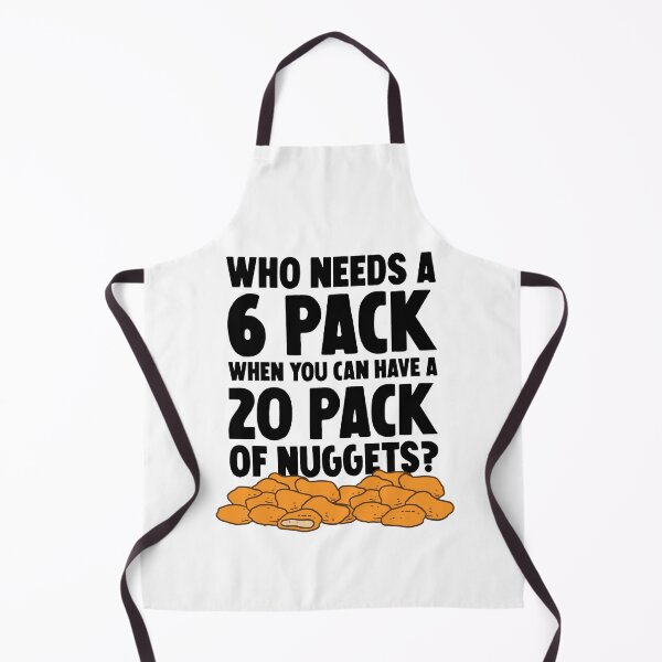 Artikelvorschau, Wer braucht eine 6er Packung, wenn Sie eine 20er Packung Hühnernuggets haben können? entworfen und verkauft von CrystalCrush.