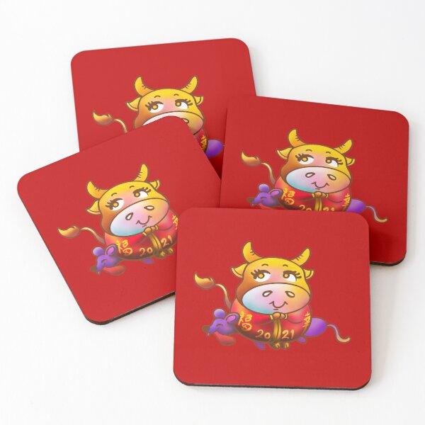 Item preview, Golden Cow Chinese Zodiac Sign 2021 designed and sold by HenryMaster.