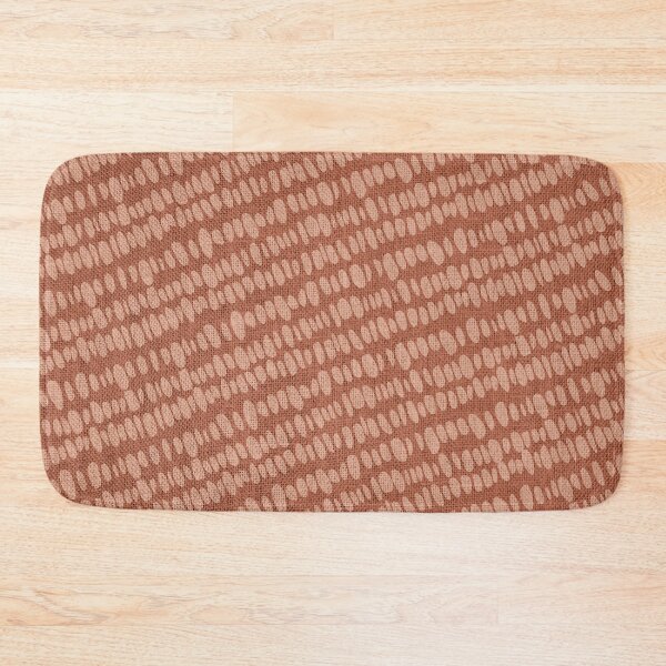 Item preview, Geomatric Line Pattern, Boho, Native Style, African, Textile, Dashes, Terracotta designed and sold by meggydesigns.