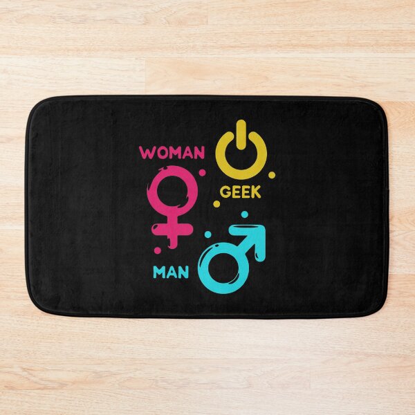 Item preview, Woman Man Geek PC Computer Nerd IT Technology designed and sold by DoSt-997.