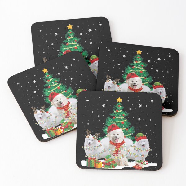Item preview, Samoyed Christmas Santa Reindeer Elf Dog Lover Pajama designed and sold by MarcelaSoto.