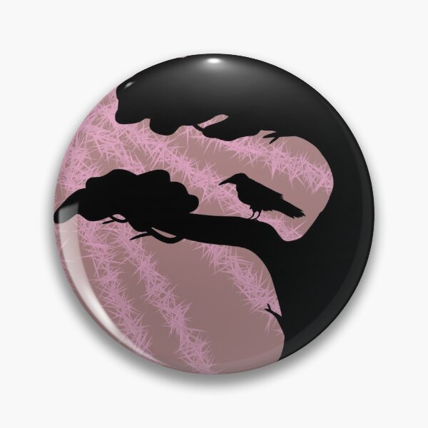 Item preview, Raven in Winter Sun Ice Pink designed and sold by VazMasDesign.