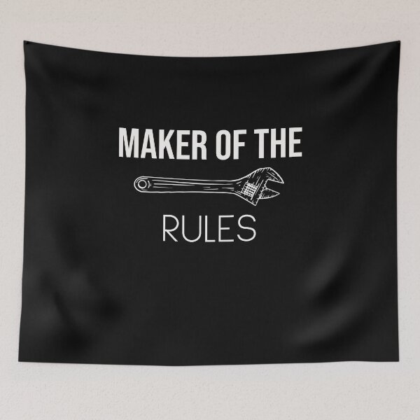 Item preview, Maker of the rules Breaker of the rules designed and sold by KOOL Studio.