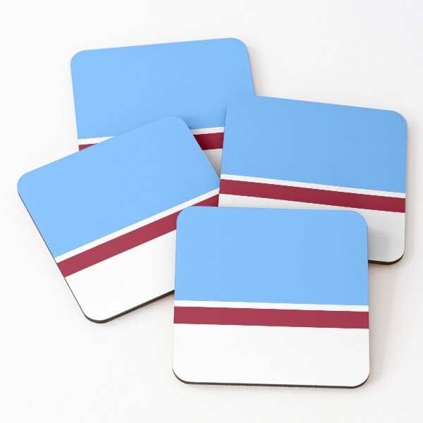 Item preview, Aston Villa Retro 1997 Away White Sky Claret designed and sold by Sporting Colour.