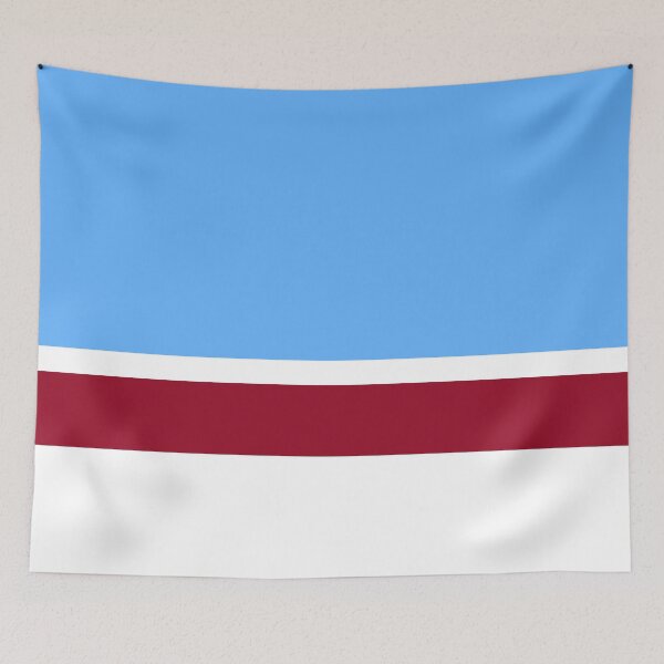 Item preview, Aston Villa Retro 1997 Away White Sky Claret designed and sold by Sporting Colour.