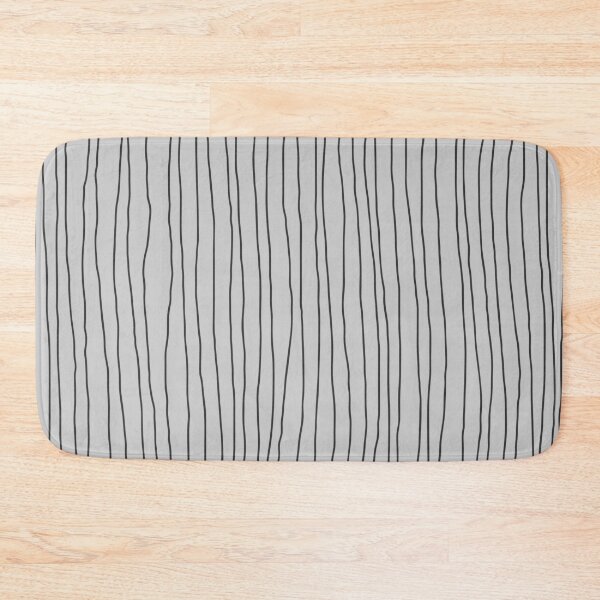 Item preview, Hand Drawn Lines Vertical Grays designed and sold by Miss Striped.