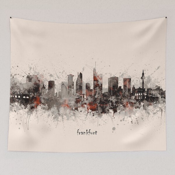 Item preview, frankfurt skyline designed and sold by BekimART2.