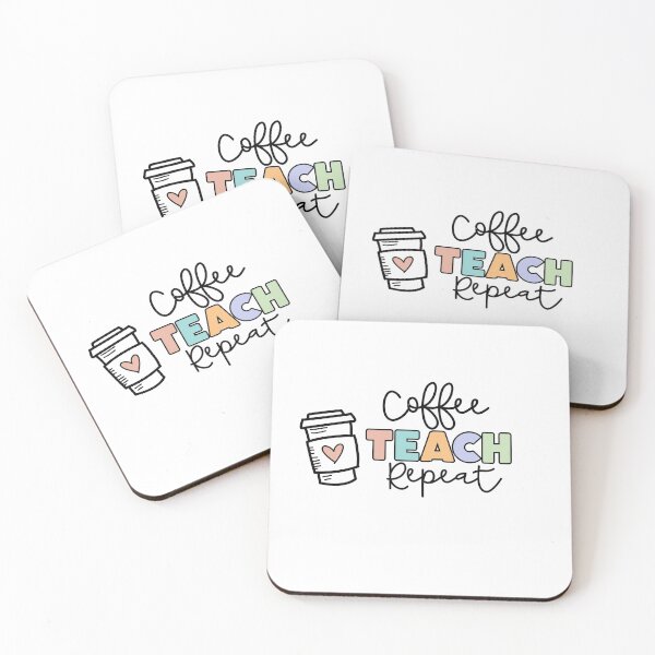 Item preview, Coffee Teach Repeat  designed and sold by saa013.