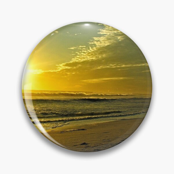 Item preview, Golden Sunset Tropical Seashore Beach Seascape designed and sold by worldways.