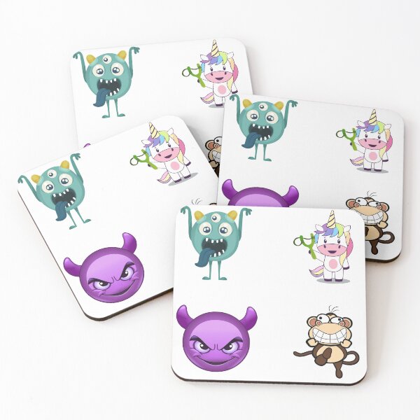 Item preview, Naughty animals emojis reactions designed and sold by AnujShah7.