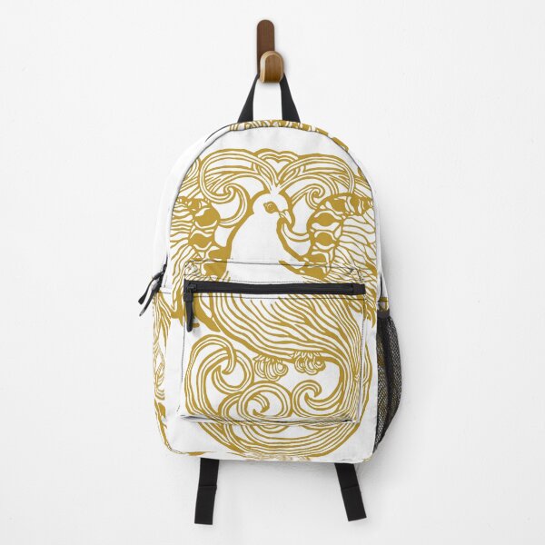 Item preview, Abstract Magic Fantastic Golden Bird - Gold Phoenix designed and sold by Vintage-TM.