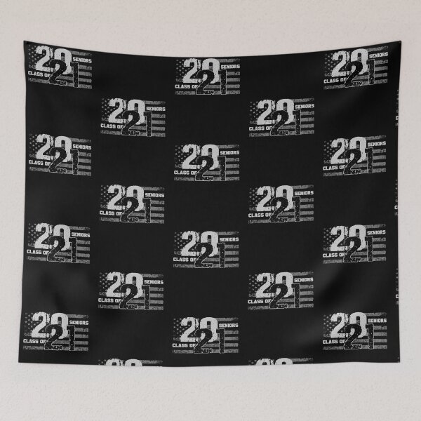 Item preview, Class of 2021 Seniors Distressed American Flag designed and sold by RiffXS.