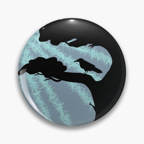 Item preview, Raven in Winter Sun Ice Blue designed and sold by VazMasDesign.