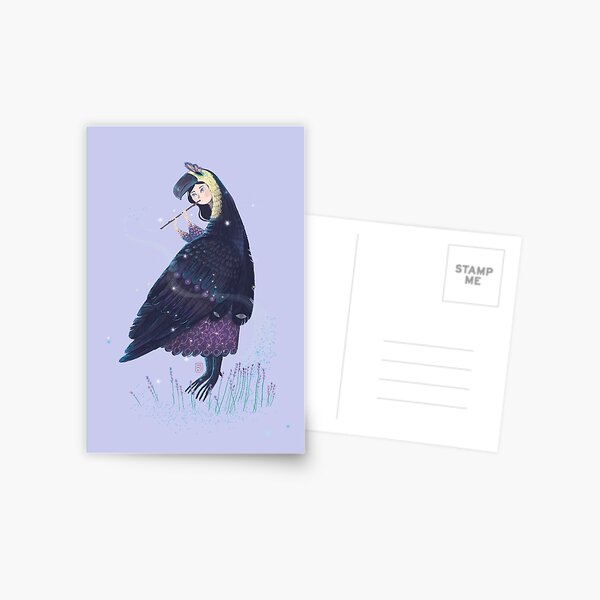 Item preview, Lavender Bird Toucan plays a musical instrument designed and sold by morikoMomoko.