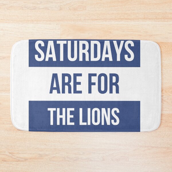 Item preview, Saturdays are for the Lions  designed and sold by NicholasForbes.