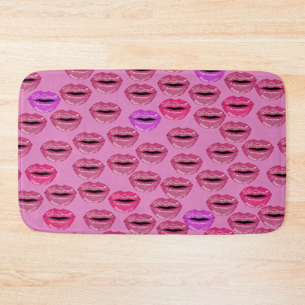 Item preview, Pink lips pattern designed and sold by Edekad.