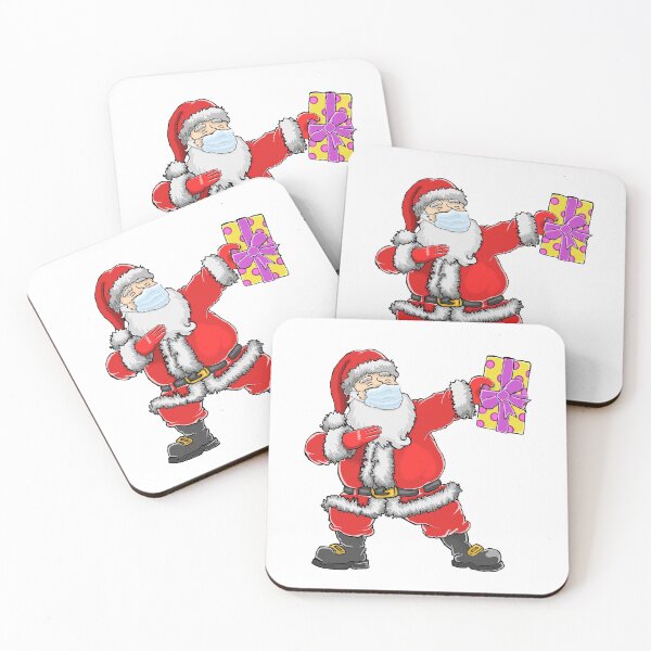 Item preview, Copy of funny 2020 christmas santa dabbing with mask Gift Kids Boys Girls Men Women designed and sold by AdoteE.
