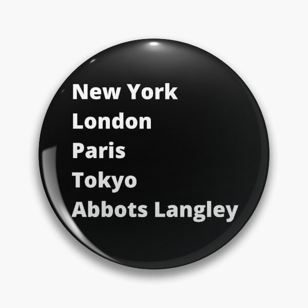 Item preview, New York London Paris Tokyo Abbotts Langley designed and sold by DesignsbyDan1.