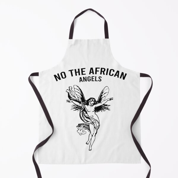 Item preview, No the African Angels (Black Arched Variant) designed and sold by HeyFellowKids.