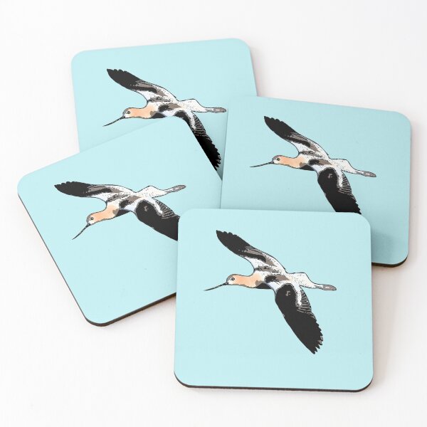 Item preview, American Avocet Black Alternate Print  designed and sold by designsasstultd.