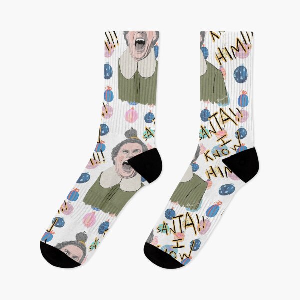 Item preview, Buddy the Elf - SANTA I KNOW HIM!!! designed and sold by Lauren Randalls.