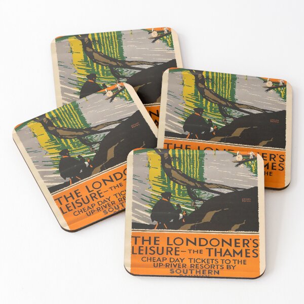 Item preview, retro classic The Londoners Leisure poster designed and sold by CorasPosters.