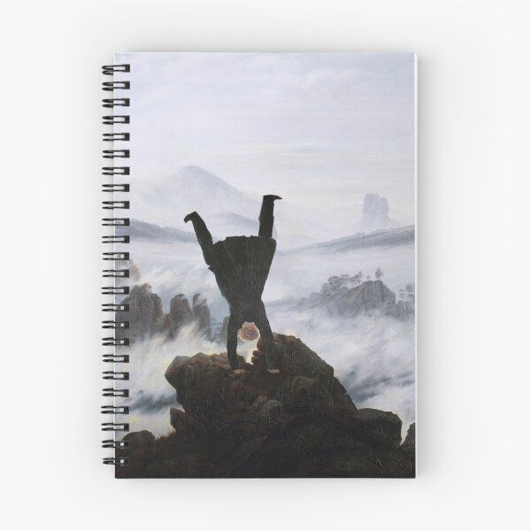 Item preview, El caminante sobre el mar de niebla revisitado designed and sold by exceedthedose.