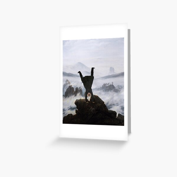 Item preview, Wanderer above the Sea of Fog revisited  designed and sold by exceedthedose.