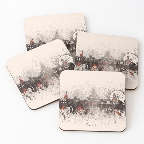 Item preview, helsinki skyline designed and sold by BekimART2.