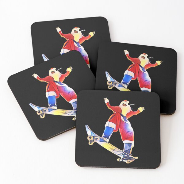 Item preview, Santa Imposter on Skateboard Video Game Graphic designed and sold by Gordon Nelson.