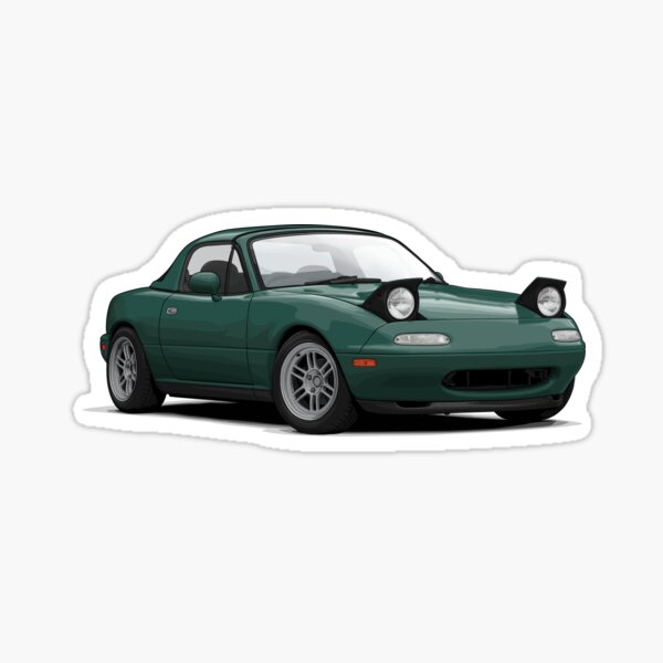 Item preview, Mx5 / Miata NA MK1 illustration designed and sold by ArtyMotive.
