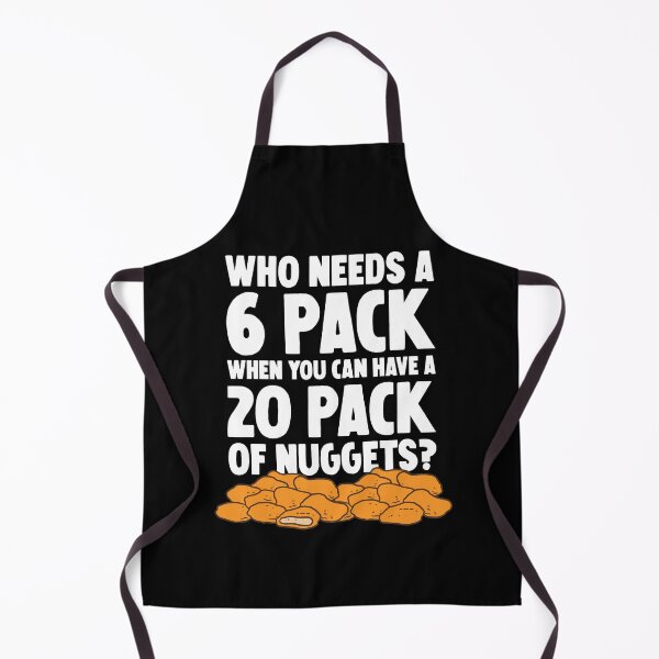 Artikelvorschau, Wer braucht eine 6er Packung, wenn Sie eine 20er Packung Hühnernuggets haben können? entworfen und verkauft von CrystalCrush.