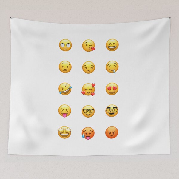 Item preview, Smiley List - Emoji list - Smiley Stickets List designed and sold by Mushrankhan.