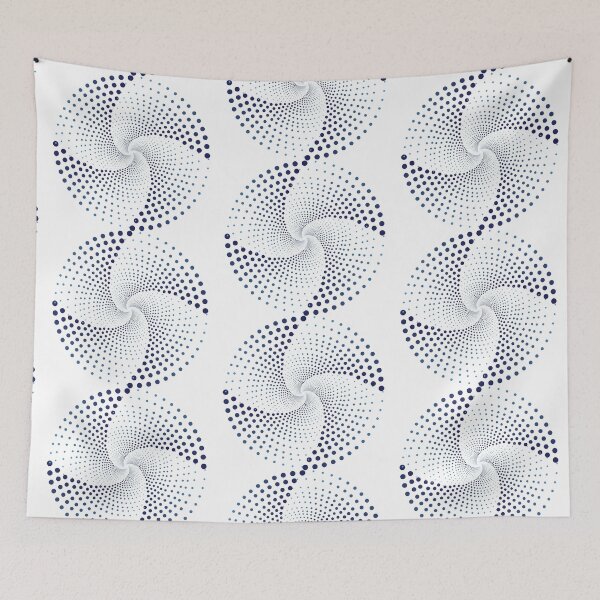 Item preview, blue gradient circles designed and sold by venus-ian.