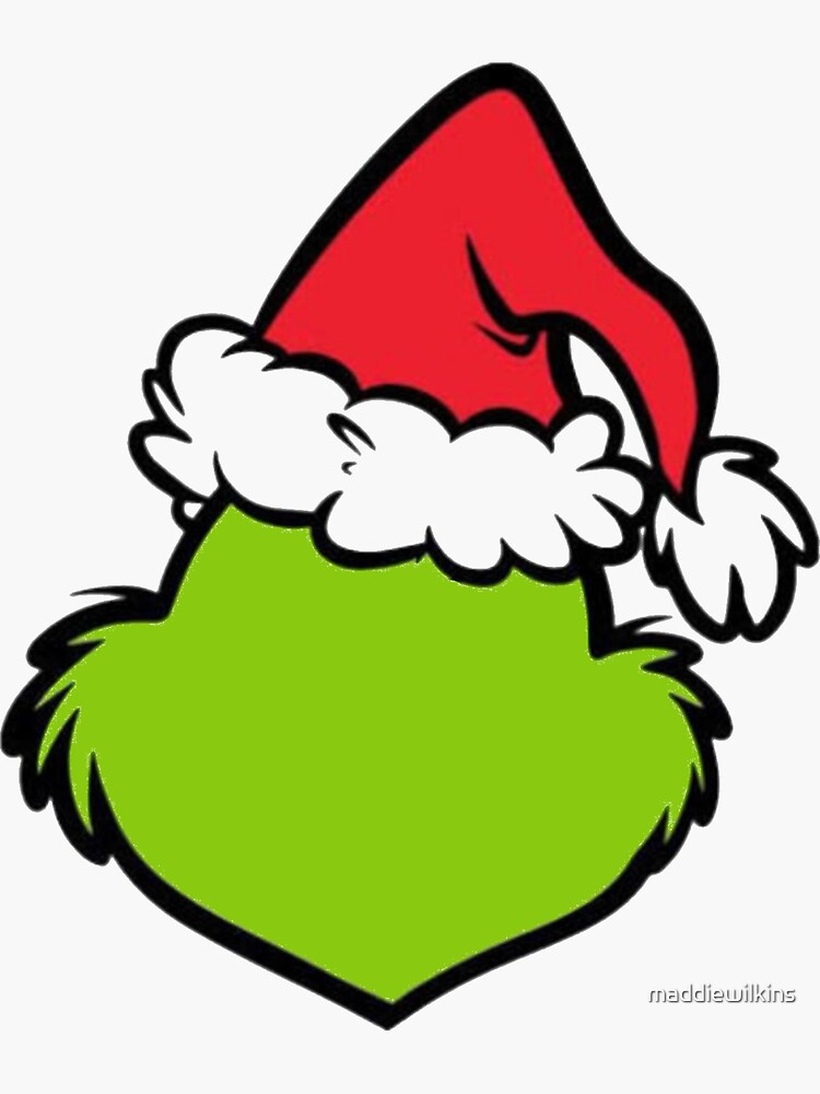 100% That Grinch Sticker for Sale by kkchappy22