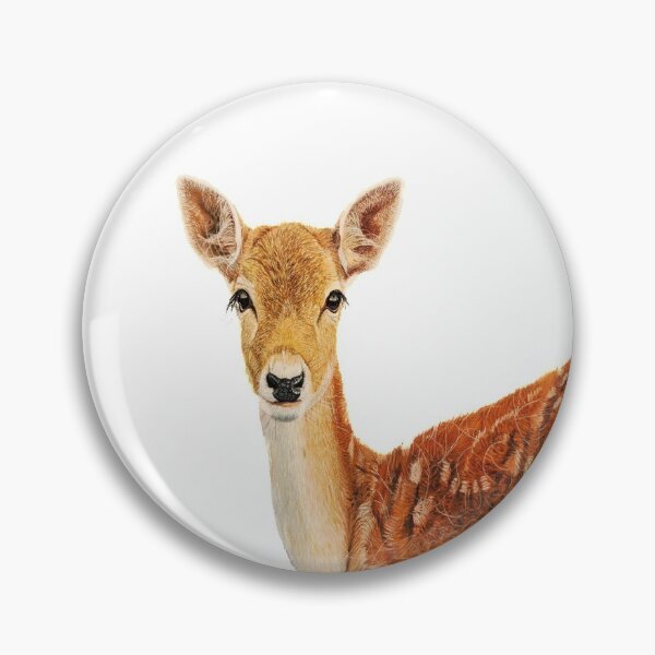 Item preview, Fallow Deer Woodland animal design designed and sold by IslesArt.